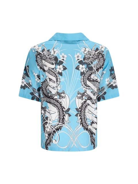 PRINTED COTTON SHIRT