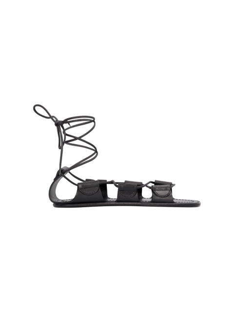 LACE-UP SANDAL