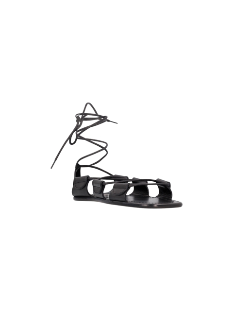 LACE-UP SANDAL