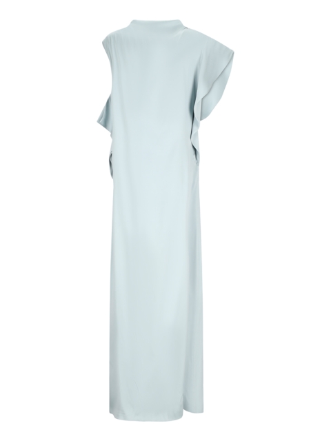LONG SATIN DRESS