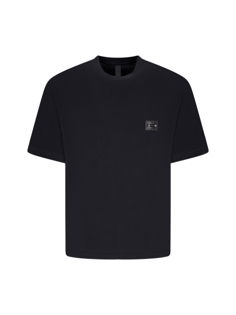 SLIM DROPPED SHOULDER PIERCED NIPPLE T-SHIRT