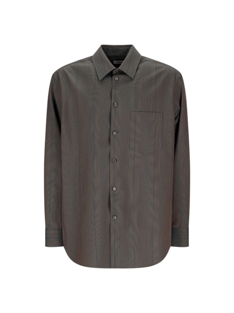 STRIPED WOOL SHIRT