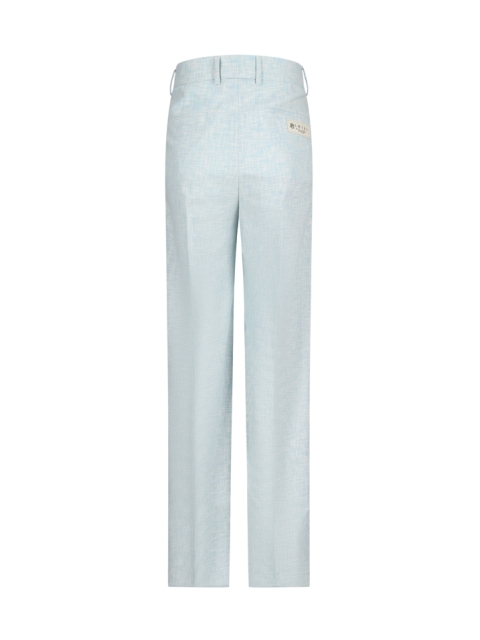 CROSSHATCH DOUBLE PLEATED PANT