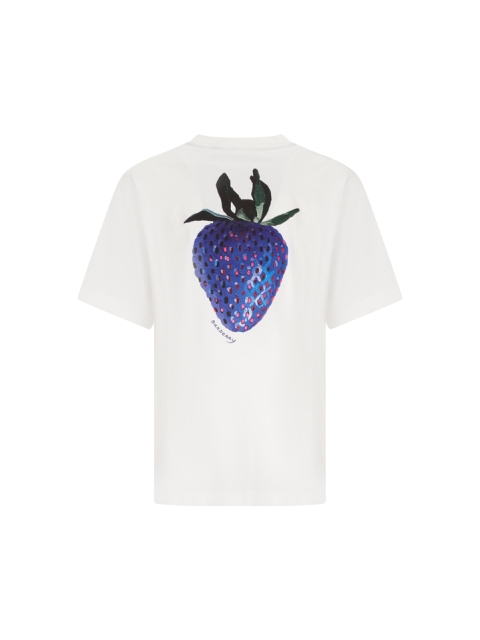 COTTON T-SHIRT WITH STRAWBERRY