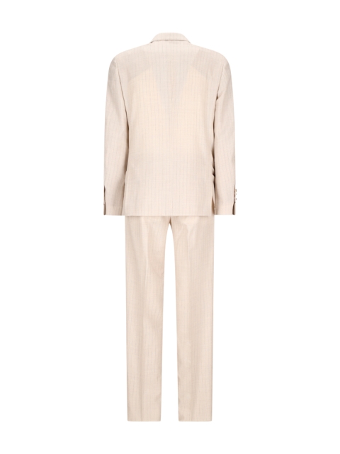 SINGLE BREASTED PINSTRIPE SUIT