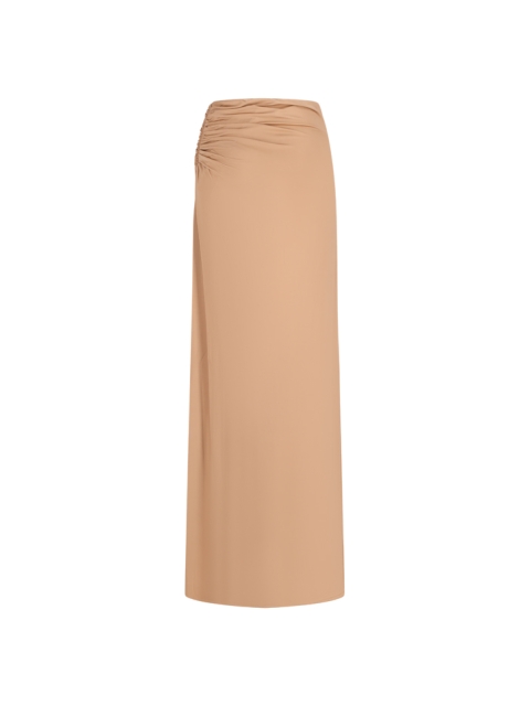 HIP PLUNGE MAXI SKIRT