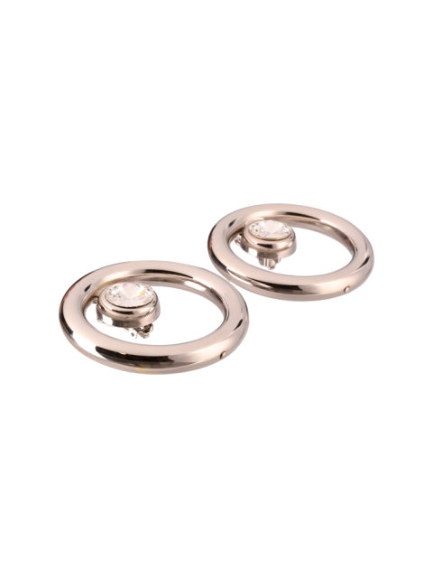 HOOP EARRINGS WITH CRYSTAL