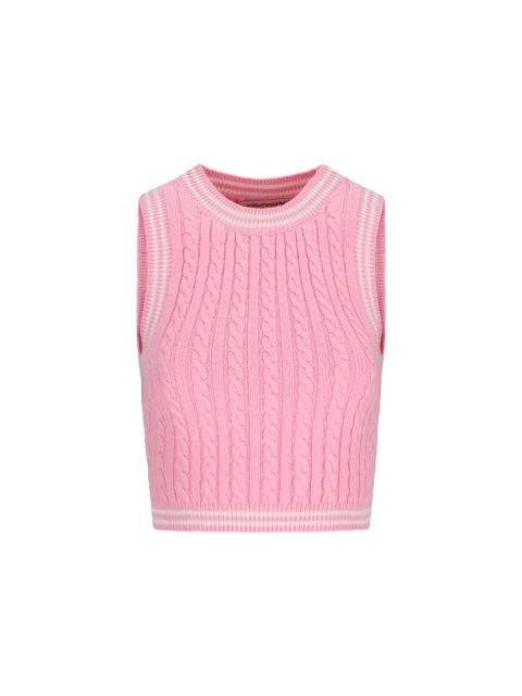 CABLE KNIT TOP
