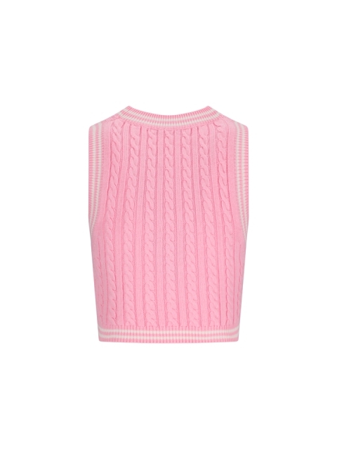 CABLE KNIT TOP