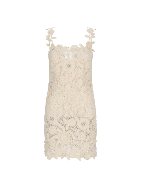 SHORT CROCHET DRESS