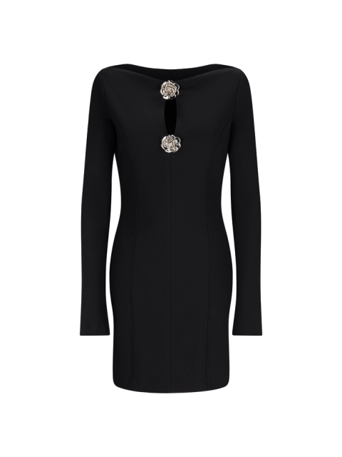 DRESS WITH JEWEL BUTTONS