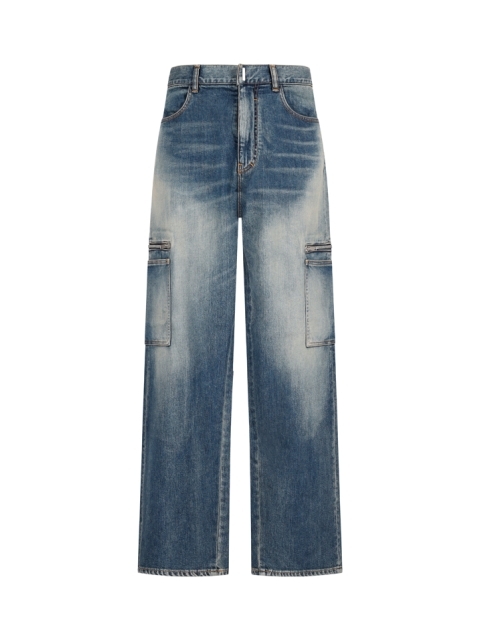 STRAIGHT CARGO JEANS