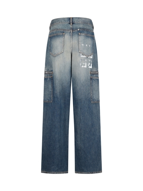 STRAIGHT CARGO JEANS