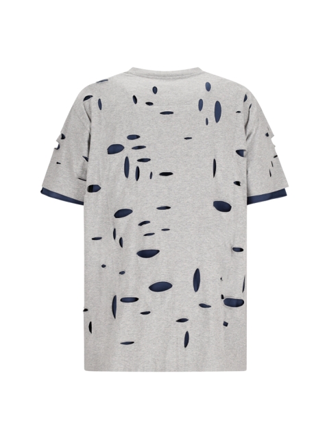 OVERSIZED T-SHIRT IN DESTROYED COTTON