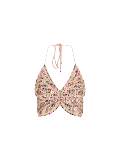 BUTTERFLY TOP WITH HAND EMBROIDERY