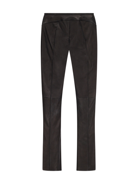 NAPPA LEATHER SLIM TROUSERS