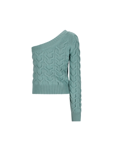ONE-SHOULDER SWEATER