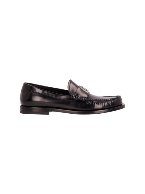 BRUSHED CALFSKIN LOAFERS