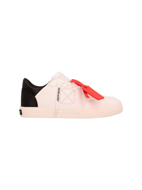NEW LOW VULCANISED LEATHER SNEAKERS