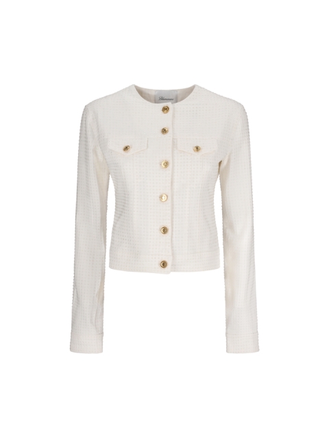J JACKET W/RHINESTONE