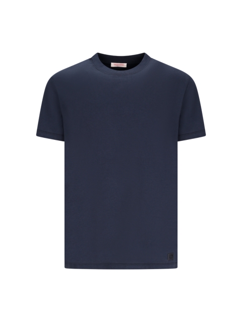 COTTON T-SHIRT WITH VLTN TAG