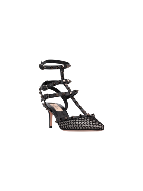 MESH ROCKSTUD PUMPS