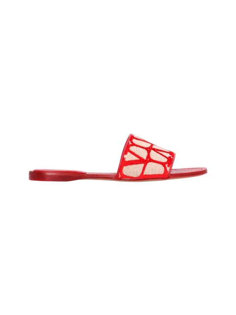 SLIPPERS IN TOILE ICONOGRAPHE
