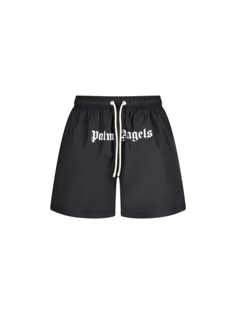 BEACH BOXER SHORTS WITH LOGO