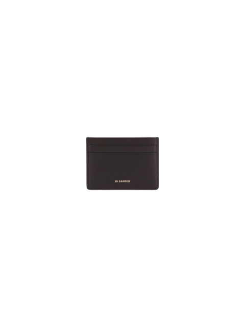 LEATHER CARD HOLDER WITH LOGO