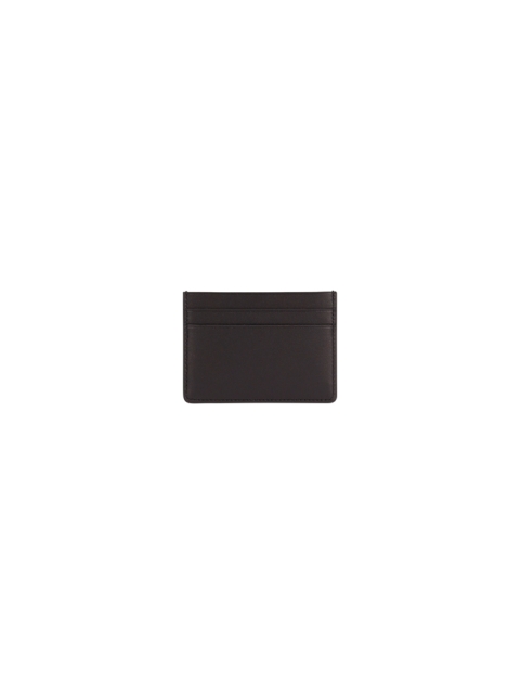 LEATHER CARD HOLDER WITH LOGO