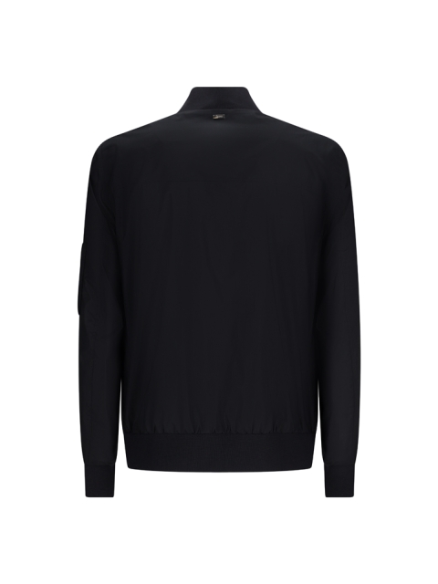 BOMBER JACKET IN LIGHT COTTON STRETCH