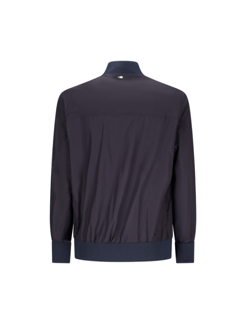 BOMBER JACKET IN LIGHT COTTON STRETCH