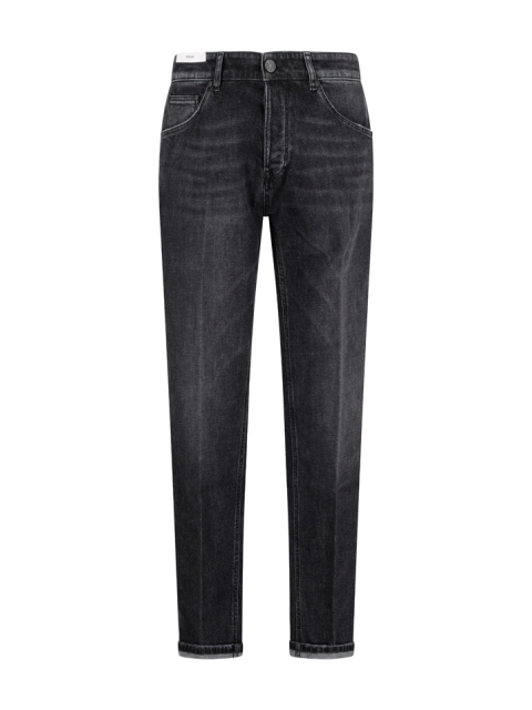 RECYCLED STRETCH BLACK DENIM 11 OZ