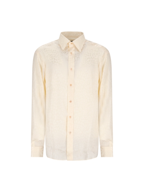 CREPE SATIN FLUID FIT SHIRT