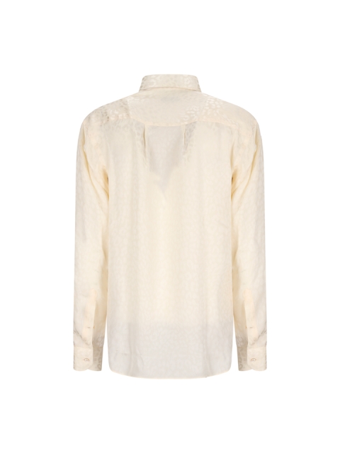 CREPE SATIN FLUID FIT SHIRT