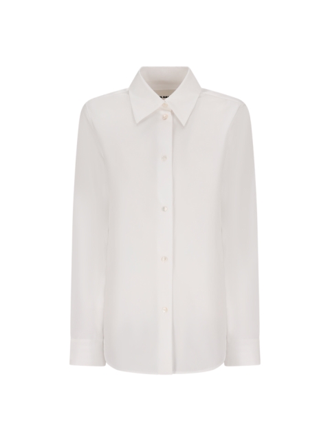 WHITE LONG-SLEEVED SHIRT