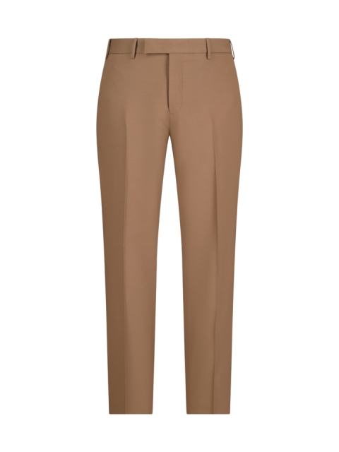 WOOL SLIM TROUSERS