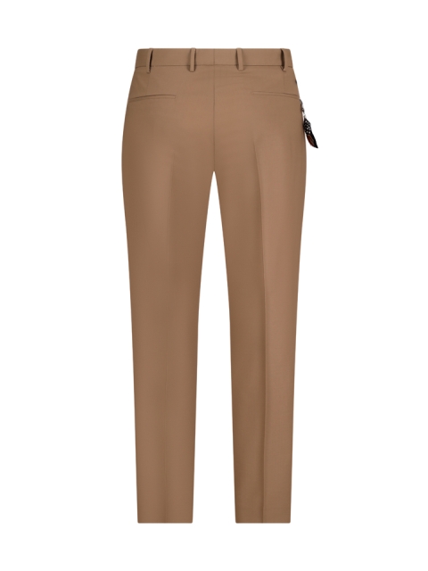 WOOL SLIM TROUSERS