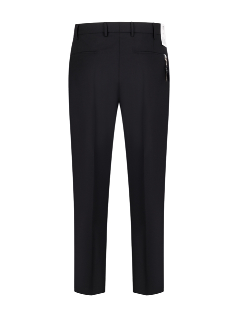 WOOL SLIM TROUSERS