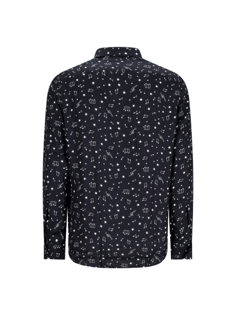 HIDDEN BUTTONS FITTED SHIRT