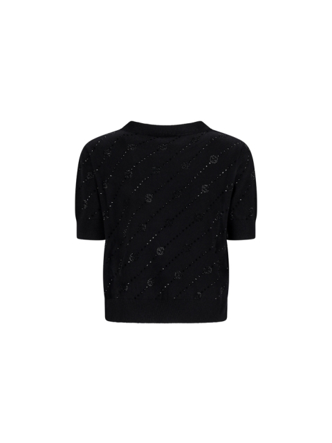 CASHMERE SWEATER WITH CROSS GG