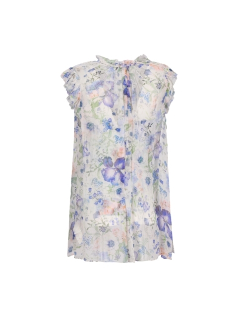 TANK TOP WITH RUFFLES