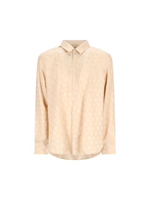 SILK POLKA DOT SHIRT