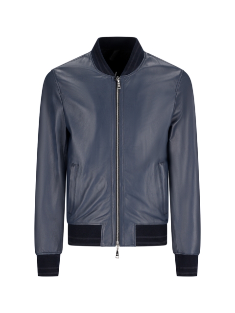 BLACK LEATHER JACKET