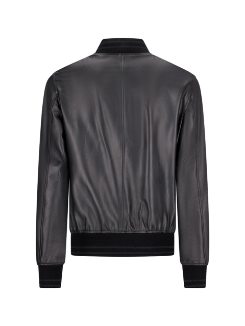 BLACK LEATHER JACKET