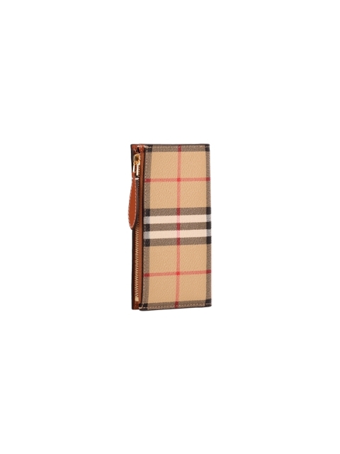 VINTAGE CHECK PATTERN WALLET