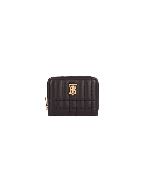 LOLA QUILTED LEATHER ZIPPER WALLET