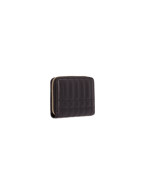 LOLA QUILTED LEATHER ZIPPER WALLET