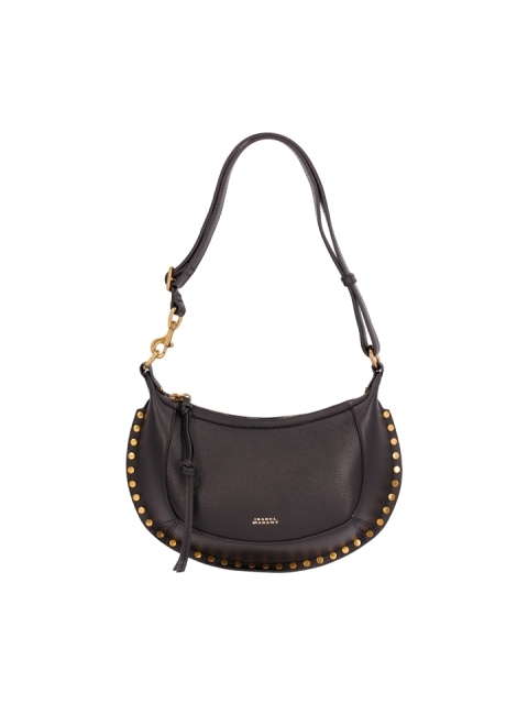 OSKAN MOON SHOULDER BAG IN FULL GRAIN LEATHER
