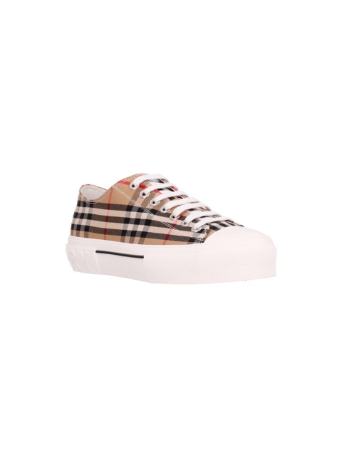 CHECK COTTON SNEAKERS